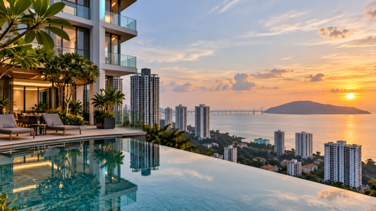 Sunset-Infinity-Pool-Over-Coastal-Skyline